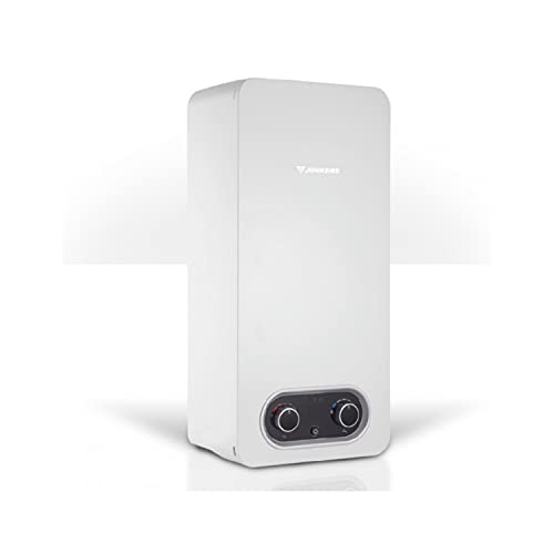 Calentador de gas atmosférico, 10 l/minuto, eficiencia energética A, modelo Hydro 4300 WRD10-4 KG 23 JU, color blanco, 22,5 x 31 x 65,5 centímetros (referencia: Junkers 7736500546)