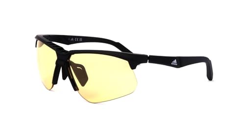 メンズ サングラス adidas SP0042-F マットブラック。