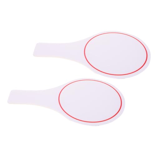 KICHOUSE Handheld Scoreboard Dry Erase Writing Scoreboard for Outdoor Events Judges' Paddle Included