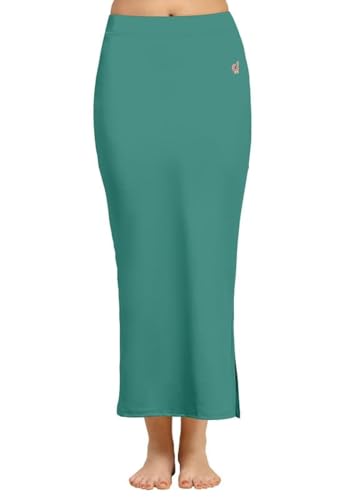 TRENDMALLS Women's Polyester Spandex Stretchable Straight Saree Shapewear Petticoat for Women, Cotton Blended, Skirts for Women, Saree Shaper