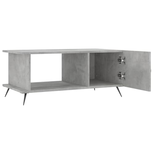 Table basse avec rangement et tiroir Mangloder en bois d'ingénierie - 8