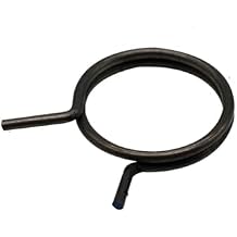 5Pcs Stainless Steel Door Handle Springs Flat Wire Door Lock Handle Spring Coil Home Replacement Return Torsion Springs20 * 23mm