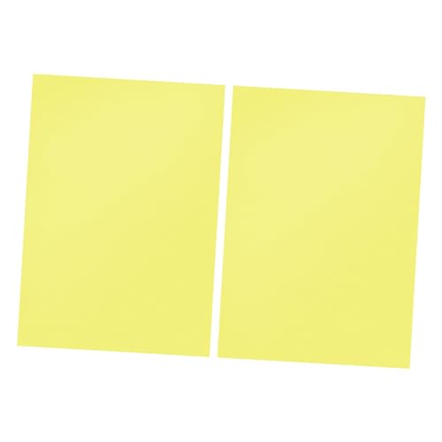 Filtro de luz para evitar reflejos, lámina de PVC transparente amarilla A4 escolar 7