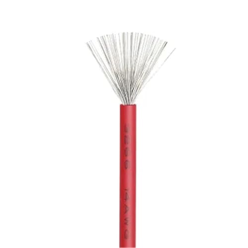 2~10m UL3266 Low-Smoke Halogen-Free Cable 30~22 20 18 16 14 12AWG Household Appliances Tinned Copper PE Irradiated Wire(Red,10M_30AWG)