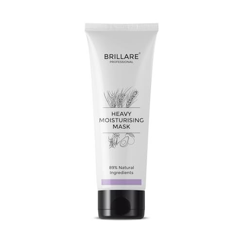 Brillare Professional Heavy Moisturising Mask | Repairs Dry & Damaged Hair | Combats Frizz & Scalp Dryness | Makes hair Smooth & Manageable | For Men 
