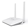 U-SPEED N300 WiFi Router 2.4G Easy Setup Wireless Internet Network Router, Supports Wireless Repeater, WISP, Up to 300Mbps for Home and Office