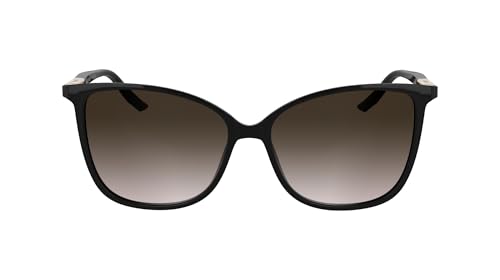 Calvin Klein Women's Sunglasses CK25504S - Black with Gradient Wine Lens