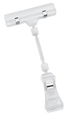 12pc, Medium Pop Clip Sign Holder