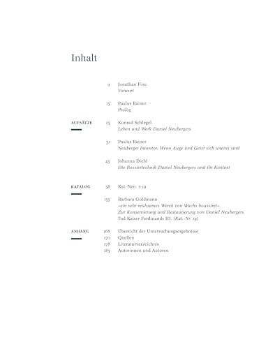 Kunst Der Täuschung Daniel Neuberger édition de collection cire