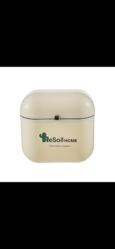 Caneca para compost colgante para cocina miniatura 2