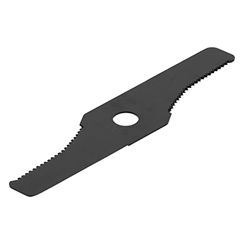 Vizni 2 Pcs Brush Cutter Blades, Thicken Manganese Steel Weeding Blades with Sawtooth Replacement, Brush Cutter Trimmer