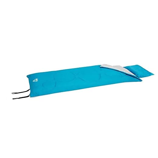 BESTWAY - Saco de Dormir Recto Pavillo Evade 10 190 x 84 cm de 3ºC a 8ºC Relleno Fibra 190T Con Almohada