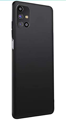 Image of Mobile Back Cover Case for Samsung Galaxy M31s (Silicone Case|CameraProtection|Black SC1510)