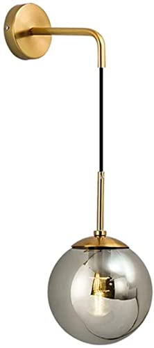 Chandelier mural 1 globe H3TF5J, spot de lecture et lampe de couloir