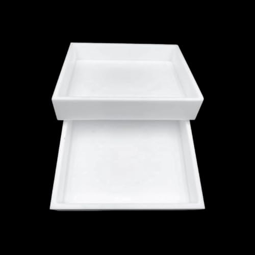 Placa de PTFE y teflón para laboratorio con cubeta de evaporación 4