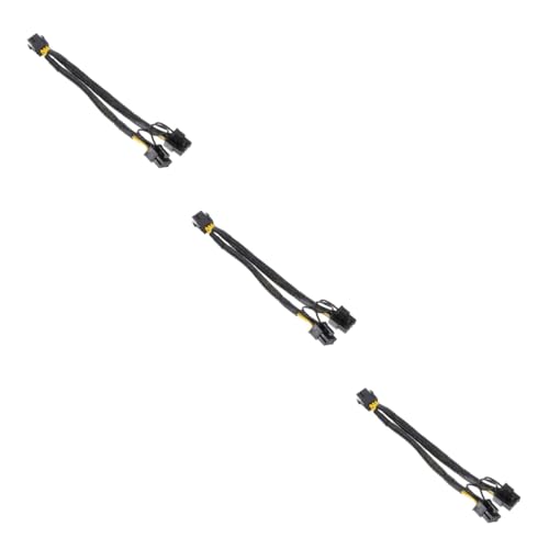Cable alimentación PCIe doble pin para montar ordenadores gaming