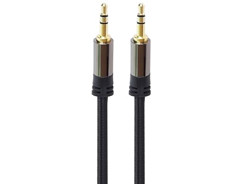 Cable Jack 3.5 mm Stereo HQ PremiumCord 1.5 m miniatura 2