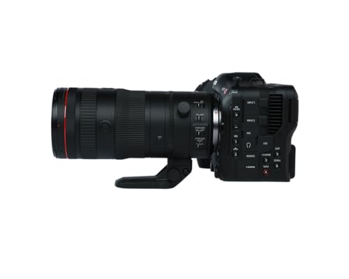 Image of Canon EOS C70 Cinema Camera RF24-105mm F2.8 L is USM Z Lens Kit, Super 35mm Dual Gain Output (DGO) Sensor, RF Mount
