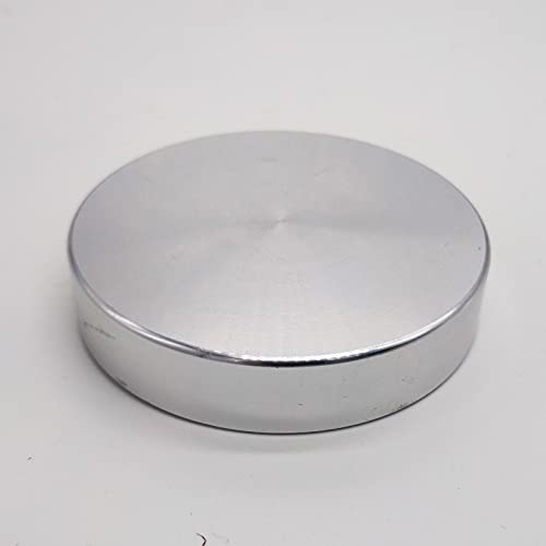 Aluminium High Precision Horizontal Leveler Bubble Level Tool Circle Round 2.4 Inch 60Mm (Silver,Green) #TOP3