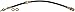 Dorman H620570 Rear Passenger Side Brake Hydraulic Hose Compatible with Select Chevrolet / Suzuki Models