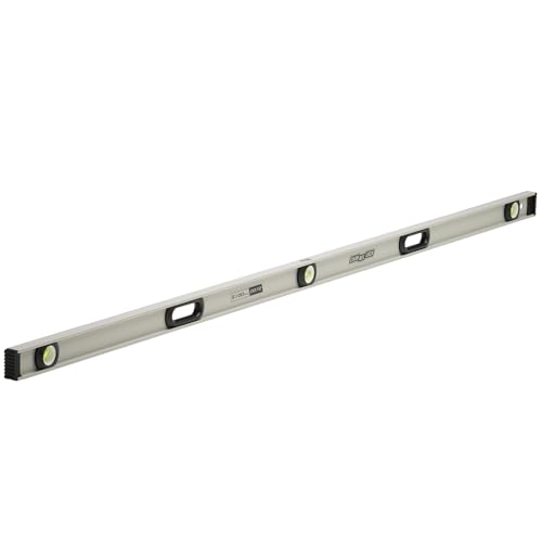 CHANNELLOCK 72-Inch Professional-Grade Aluminum I-Beam Level with 3 Vials 5100-0072