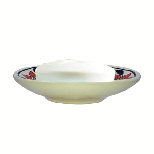 Image of soap Holder for Kitchen Sink | soap Holder for Bathroom | soap Stand for Bathroom | Soap case | Ceramic soap Dish Holder for Bathroom |