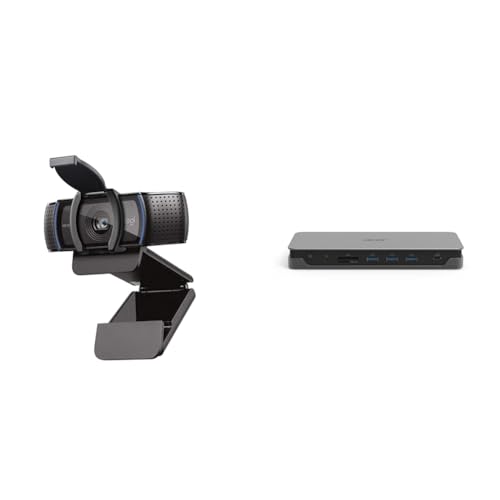 Webcam Pc Full Hd 1080P con Micrófono Marca Logitech