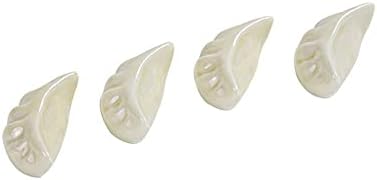 Leadigol Cute Dumpling Shape Ceramic Chopsticks Holder Stand Chopstick Rack Pillow Japanese Style Kitchen Tableware Tools