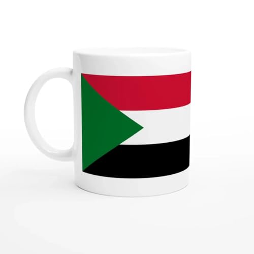 PixelForma Mug Drapeau Soudan