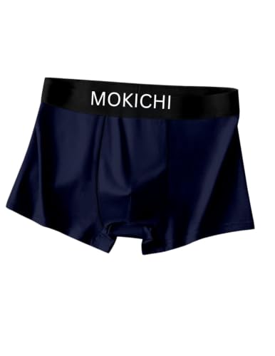 Image of Men's Ice Silk Boxer Briefs for Men | Ultra Soft Breathable Stretch Trunks | Moisture Wicking Quick Dry Innerwear | Comfortable Elastic Waist | Solid Colors