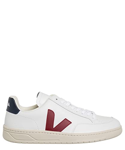 Veja Men V-12 Sneakers White - Marsala - Nautico 11 US2
