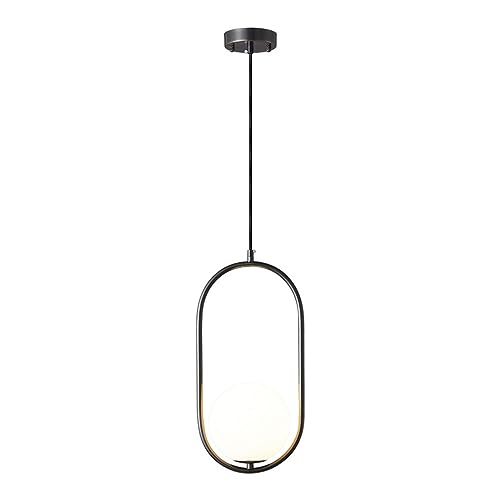 Lampe suspendue réglable de 150CM en verre pour fond de TV