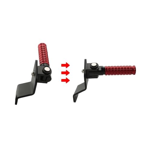 Repose-pieds passager pour CT125 Hunter Cub calepied arrière antidérapant - 2