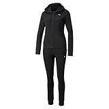 PUMA Chándal Classic Hooded Sweat Suit FL, Black, S