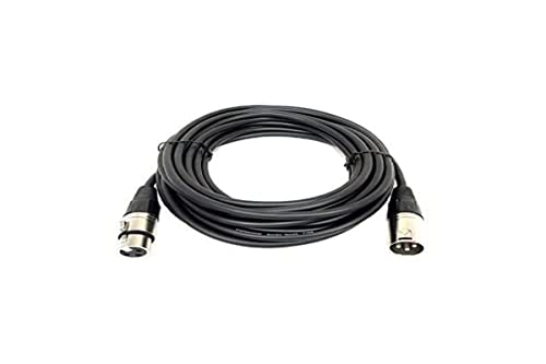OmniaLaser XLR6MT Câble DMX Cannon XLR M/F, 6 m, particulièrement indiqué pour le raccordement d'effets de lumière, centrales DMX, têtes mobiles et appareils maître/esclave Cover