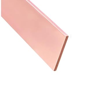 OJIJO Kupferflachstange, 1 Stück, 2mm dick
