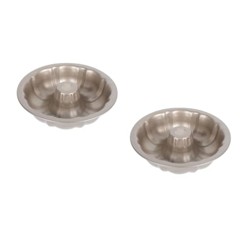 Cabilock 2 Piezas Molde de pastel de calabaza bizcocho de chocolate bandeja para hornear latas no baking tray tarteras para tartas molde de pastel de diseño de calabaza suministro de cocina