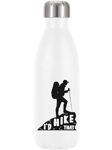 Botella térmica blanca con aislamiento reutilizable de 350 ml sin BPA para excursiones 2