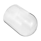 Barrière efficace contre la poussière et l'humidité : utilisez ce dôme en verre pour la réparation ou la conservation horloges afin de les protéger efficacement de la poussière et de l'humidité, ainsi la longévité et la beauté de votre précieuse horloge ancienne. dôme élégant pour horloge