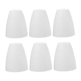 6 Pezzi Paralumi per Lampade Plastici, Ricambio Foro 3 Cm