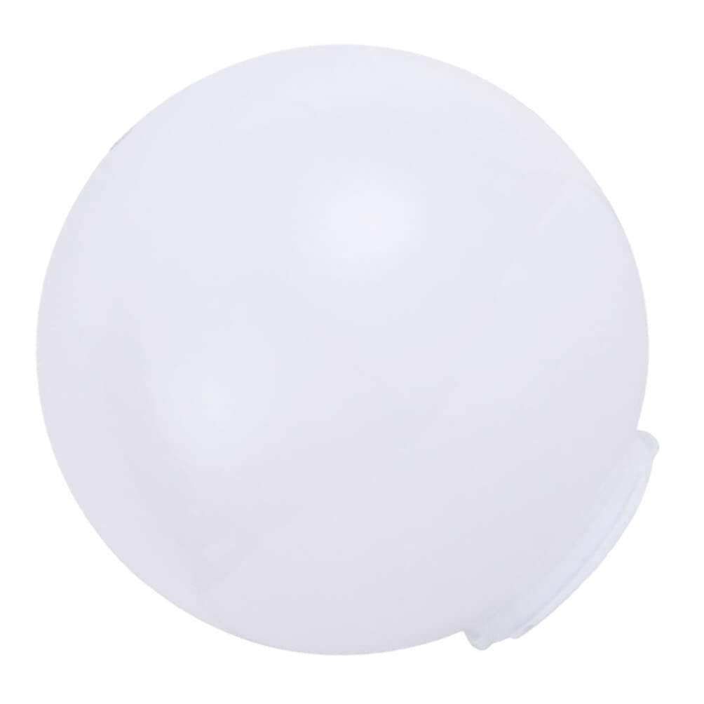 Alipis Globo de Repuesto para Lámpara de Acrílico Cubierta de Globos de Luz Redondos con Apertura sin Cuello Pantalla para Farolas Exteriores para Accesorios de Pared de Techo