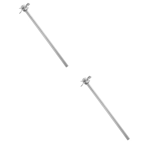 OSOLADY 2 Sets Stirring Blade for Lab Stainless Steel Stir Rod Stirrer Mixer Chemistry Stir Rod Stirring Tool