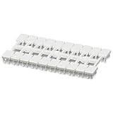 PHOENIX CONTACT UM3-TM (6X8) Marker für Klemmen, 20 Teilig, Weiß, 2.240g, 10 Stück