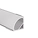 Produktbild Alumino | LED Aluminiumprofil Eloxiert | 200 cm | Eckprofil | Opale Abdeckung | für 12 mm LED-Streifen | Weser