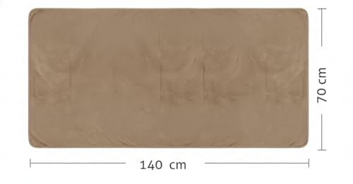Image of Dribble Coral Fleece Weft Knitting 400gsm Bath Towel 70 x140cm | Ultra Soft, Quick Dry, Highly Absorbent | Lightweight & Skin-Friendly Towel for Bathroom, Gym & Travel, (Brown /Green /Pink, Pack of 3)