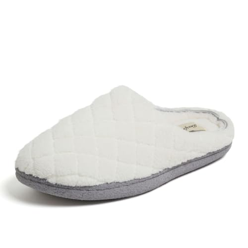 Image of Leslie Terry Clog House Shoes with Memory Foam, Indoor Slippers with Wide Widths