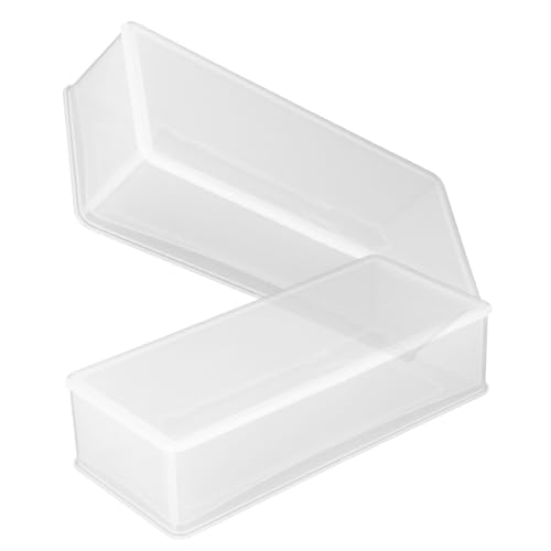 2 cajas plásticas transparentes para monedas reutilizables miniatura 1