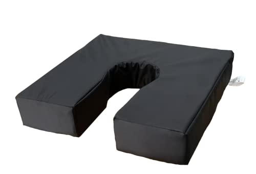 Coussin anti-escarres en fer à cheval imperméable en mousse anatomique HR