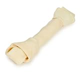 PUREPET Dog Dental Health Removes Plaque and Stimulates Gums 13 to 14 Inch (One 13" Big Dog Bone)