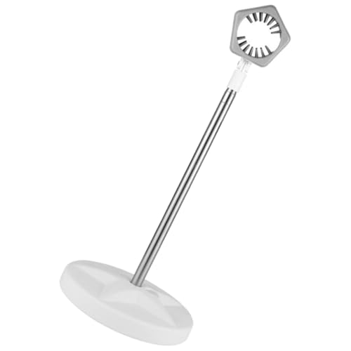 Alipis Support de Sol pour Sèche-Cheveux Réglable 59-127 CM en Métal Gris, Support Stable pour Toilettage Animaux et Coiffure à Domicile, Accessoire Pratique pour Sèche-Cheveux